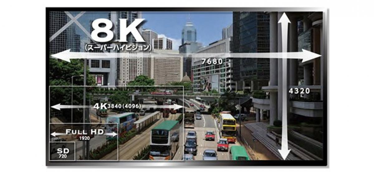 Japón prueba con éxito la primera emisión 8K UHD a larga distancia