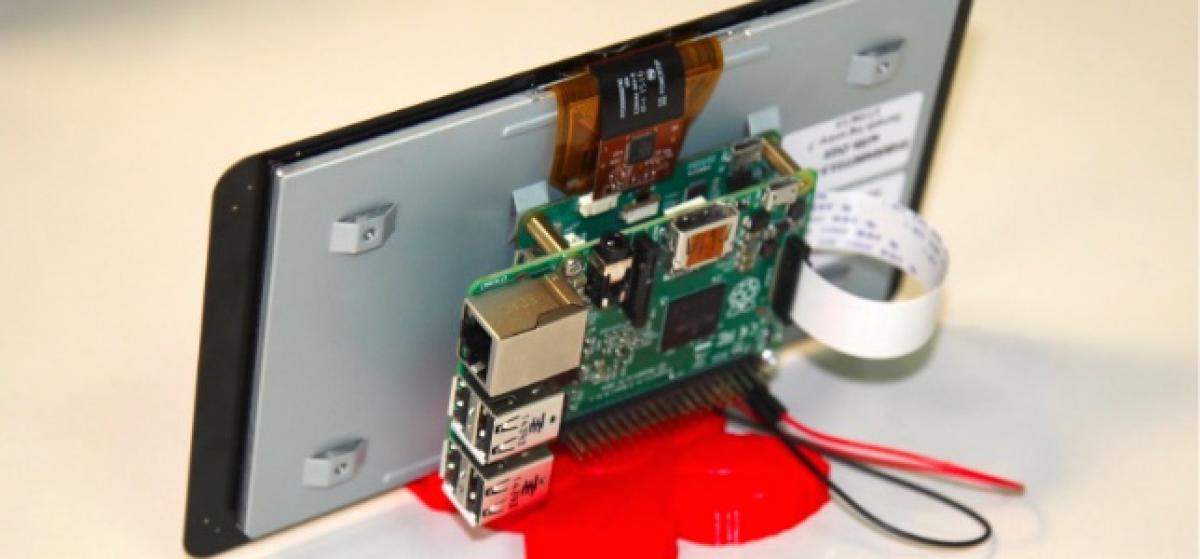 Raspberry Pi lanza su propia pantalla táctil