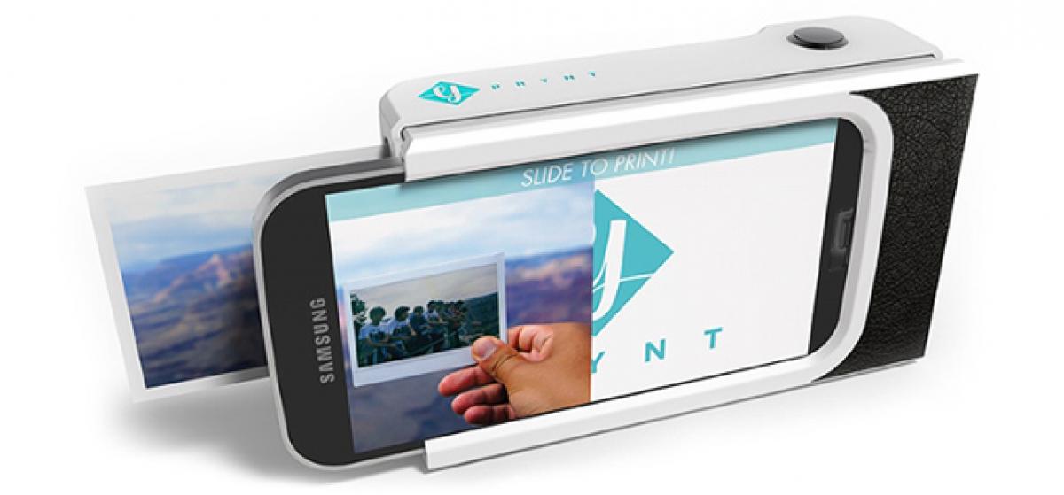 La carcasa Prynt lleva la fotografía instantánea al mundo de los smartphones