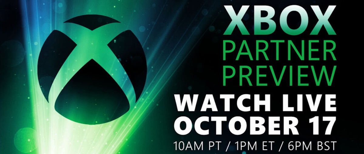 El próximo Xbox Partner Preview se celebrará el 17 de octubre