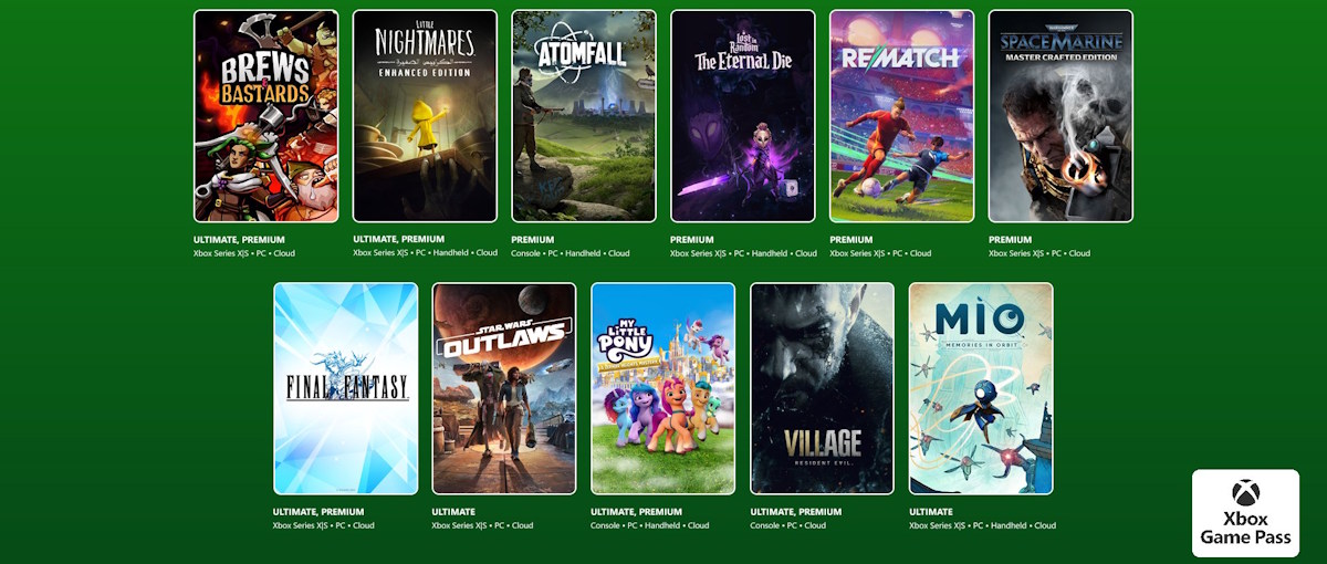 Game Pass empieza el año con Resident Evil Village y Star Wars Outlaws