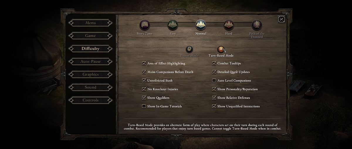 Pillars of Eternity recibe un modo por turnos