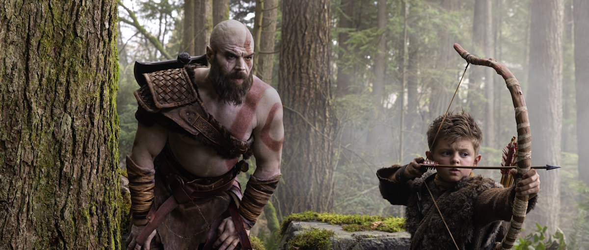 Primera imagen de Kratos y Atreus en la serie God of War