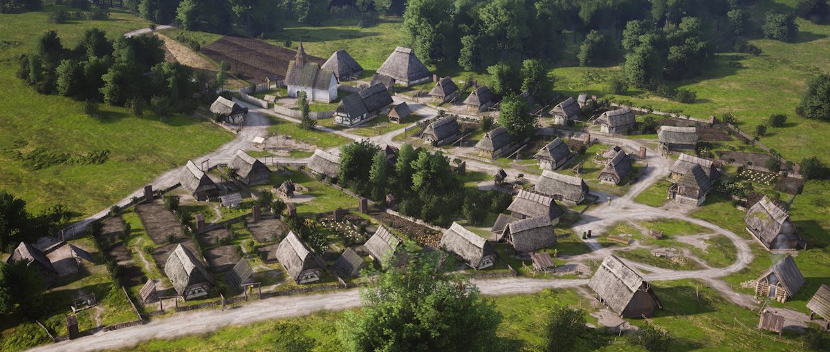 El juego de estrategia y construcción medieval Manor Lords estará disponible el 24 de abril de 2024