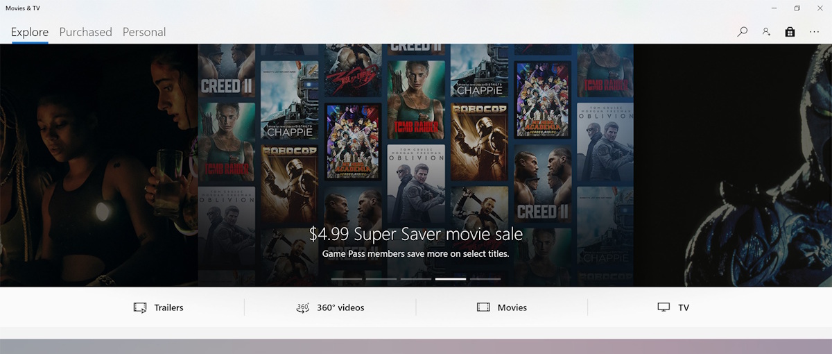 Microsoft deja de ofrecer películas y series en las tiendas de Xbox y Windows