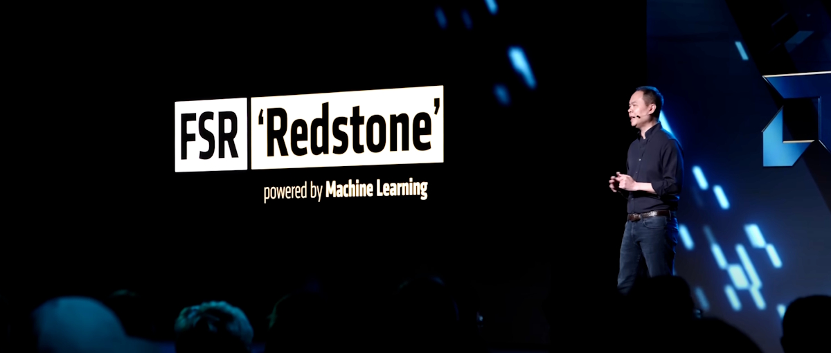 AMD presenta FSR Redstone, una evolución que añade aprendizaje automático para competir con DLSS