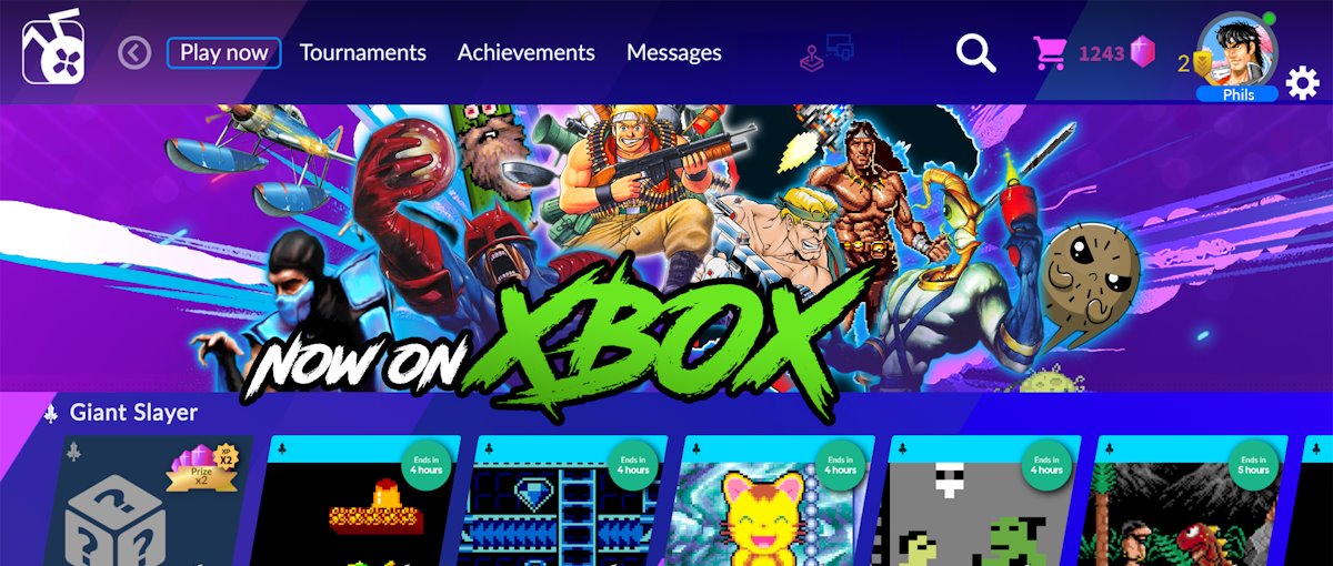 Antstream Arcade lleva a Xbox su plataforma de juegos retro en la nube que incluye más de 1.300 clásicos