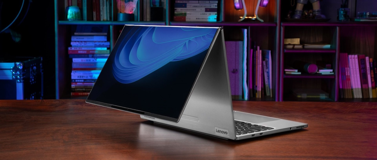 Lenovo presenta el ThinkBook Flip, un portátil con pantalla adaptable y plegable