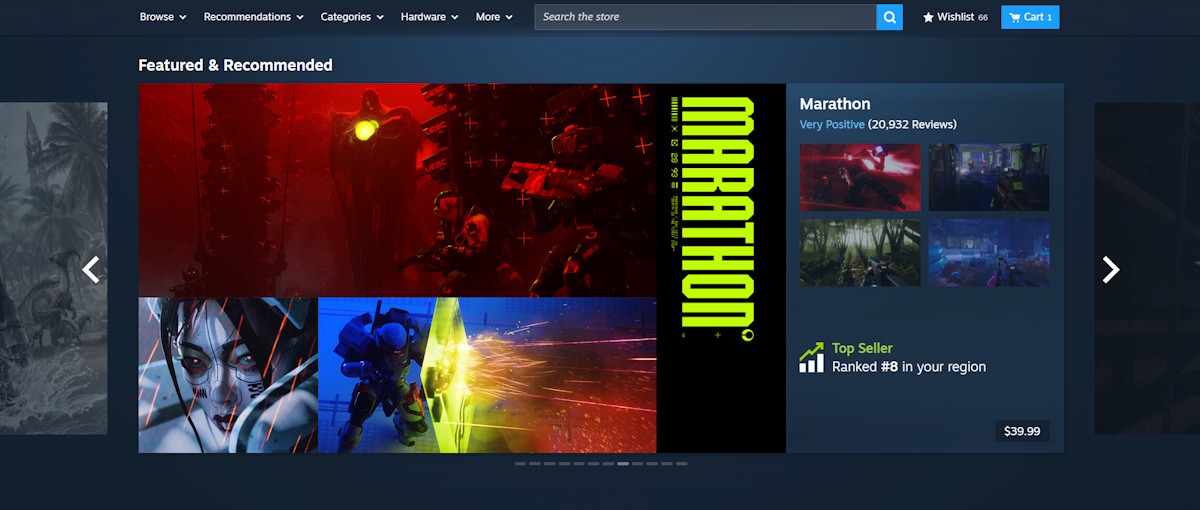 Steam muestra una renovada página principal que facilita encontrar nuevos juegos