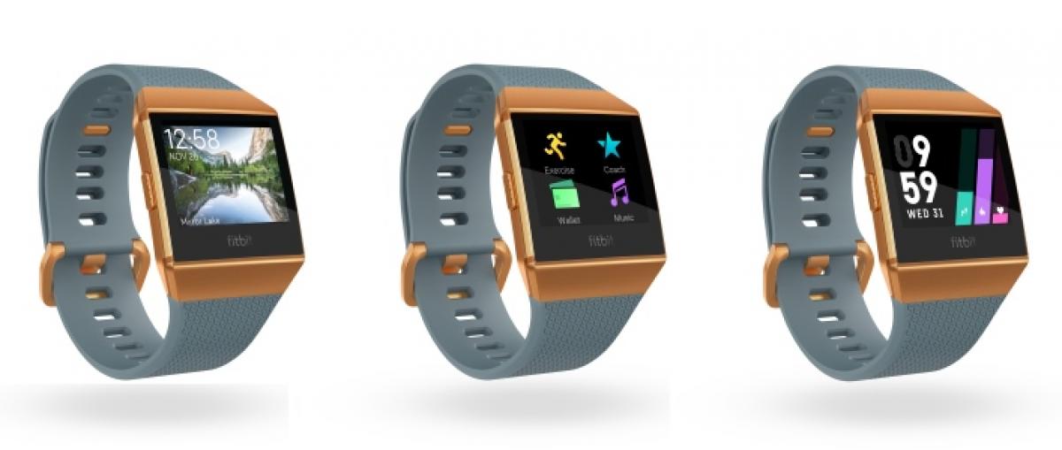 fitbit ionic pebble only