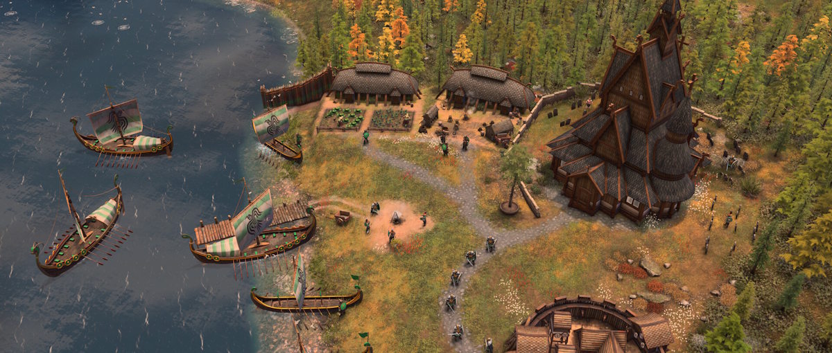 Age of Empires IV anuncia Raiders of the North, una expansión con vikingos y escoceses