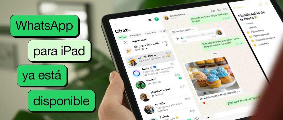 WhatsApp llega finalmente al iPad tras 15 años de espera