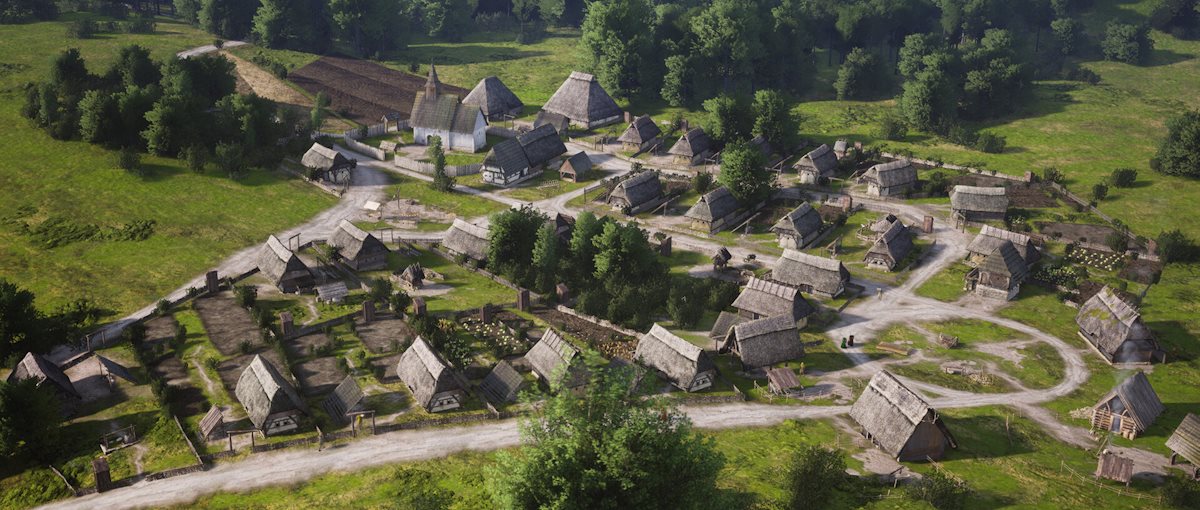 Tráiler de lanzamiento de Manor Lords, un juego construcción de ciudades medieval