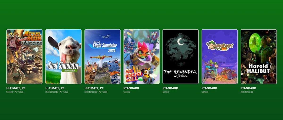 Microsoft Flight Simulator 2024, Metal Slug Tactics, Goat Simulator Remastered entre las próximas novedades de Game Pass