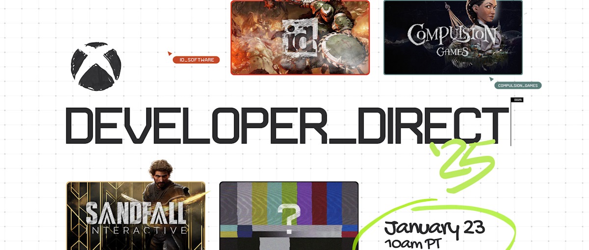 Xbox Developer Direct fecha y hora del evento de enero