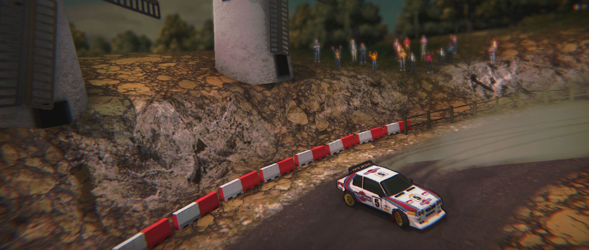 Ya disponible Super Woden: Rally Edge, un arcade de conducción inspirado por los clásicos