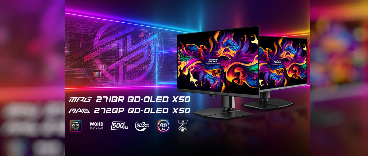 MSI actualiza su gama OLED para juegos con nuevos monitores de 27 pulgadas a 500 Hz con IA para evitar quemados