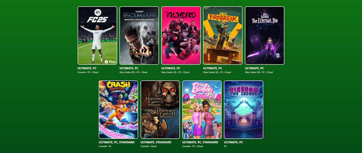 The Alters, Crash Bandicoot 4, Baldur’s Gate y EA Sports FC 25 entre las próximas novedades de Game Pass