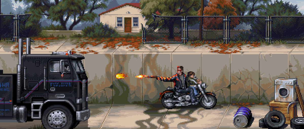 Anunciado Terminator 2D: No Fate, un juego de desplazamiento lateral con escenas de la película y escenarios originales