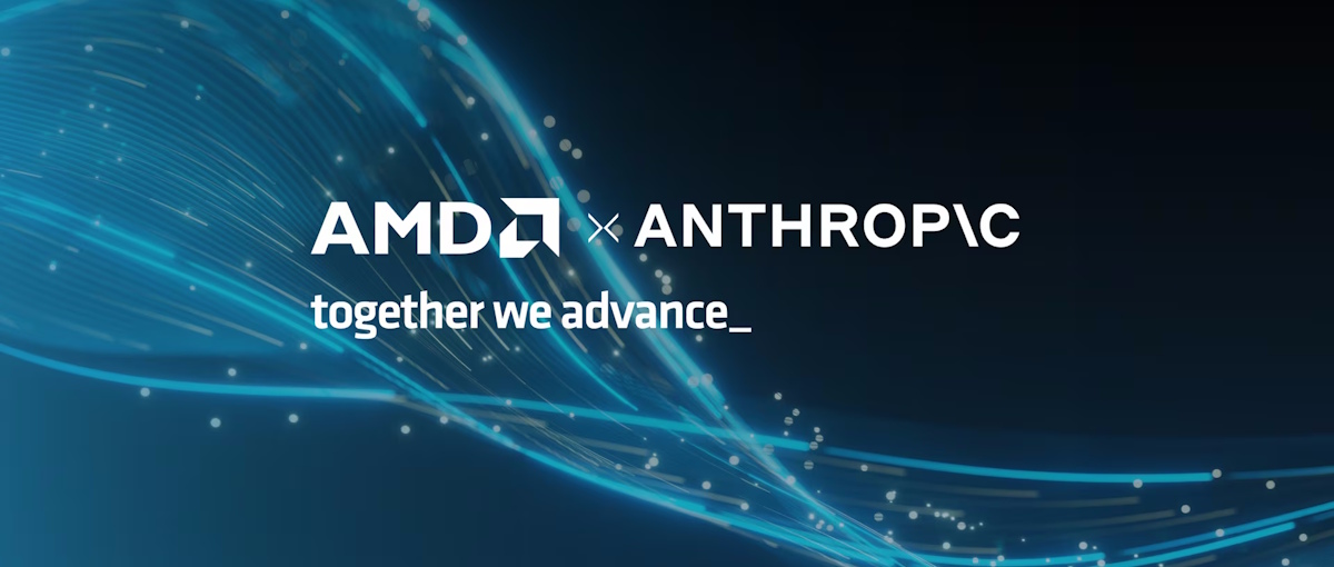 AMD invertirá hasta 5.000 millones de dólares en Anthropic como parte de un acuerdo de potencia de computación