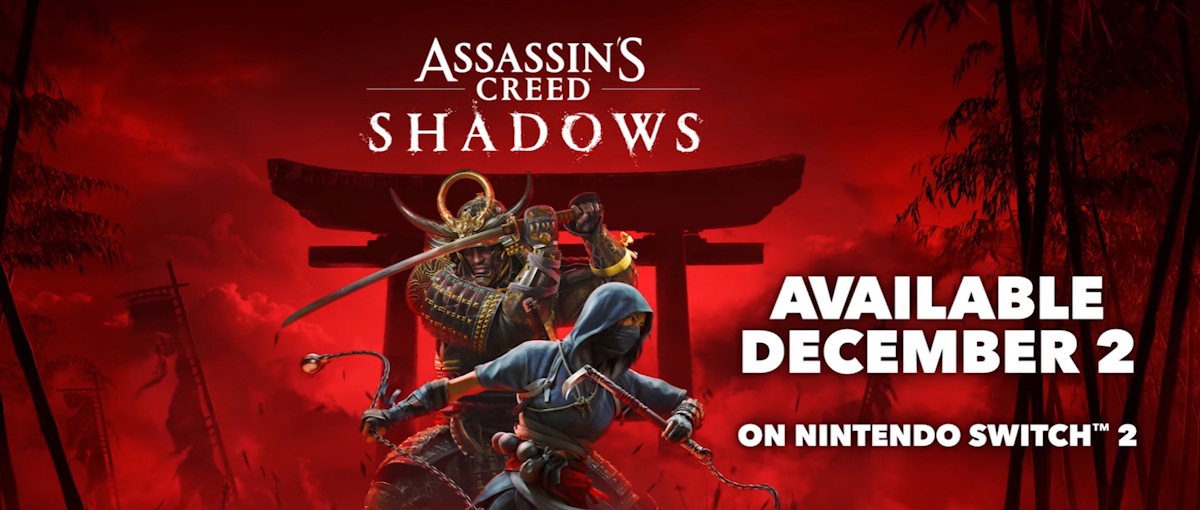 Assassin's Creed Shadows confirma su lanzamiento en Nintendo Switch 2 y detalla las próximas actualizaciones