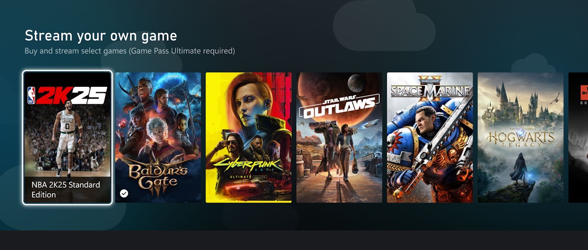 Xbox Cloud Gaming habilita el streaming en la nube de juegos propios empezando por 50 títulos