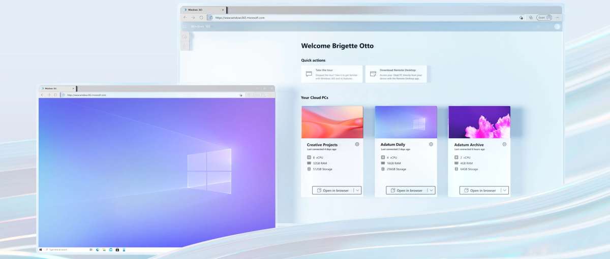 Microsoft presenta Windows 365, un nuevo servicio que lleva el PC a la nube