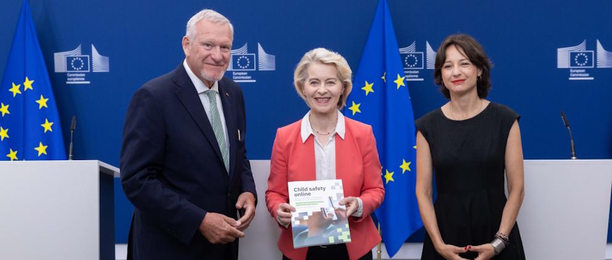 La presidenta de la Comisión defiende restringir el acceso a las redes sociales a los adolescentes en toda Europa