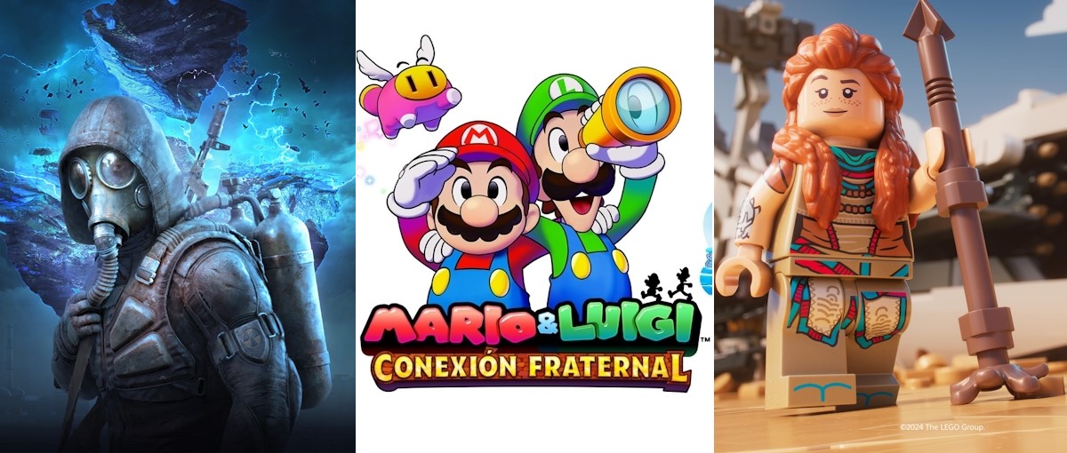 Los lanzamientos de noviembre: Mario & Luigi, S.T.A.L.K.E.R. 2, Lego Horizon Adventures, Metal Slug Tactics y más