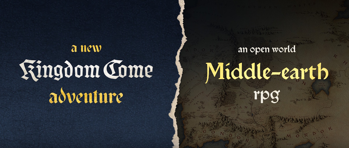 Warhorse Studios anuncia un nuevo Kingdom Come: Deliverance y un RPG ambientado en La Tierra Media
