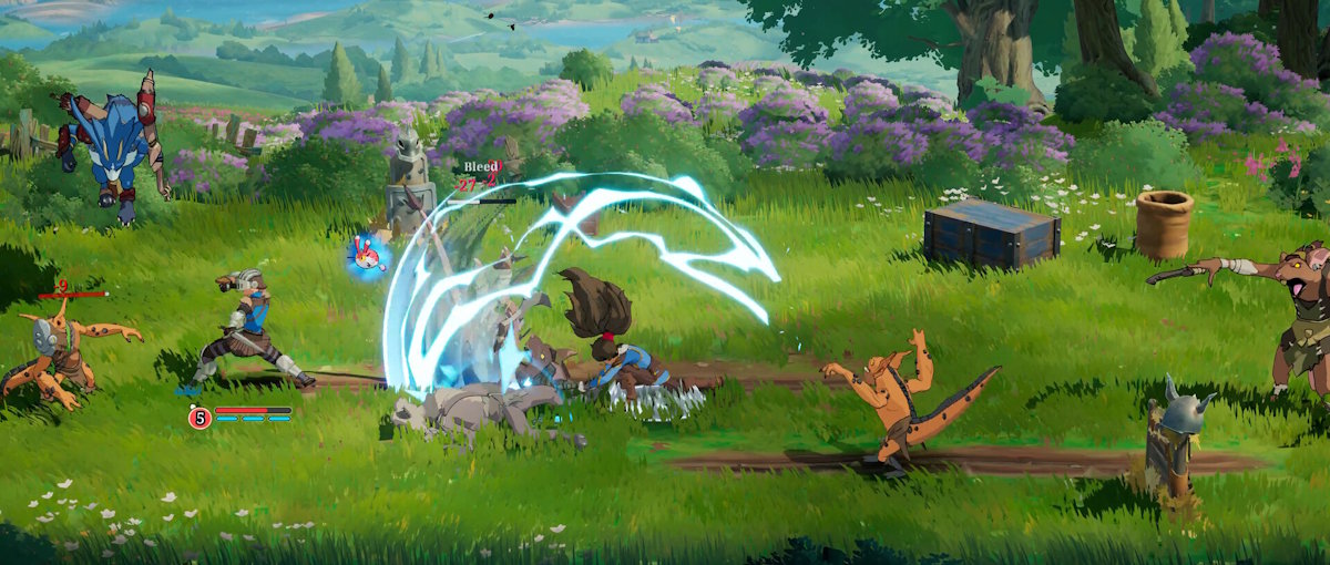 Towerborne, un RPG de acción de desplazamiento lateral, recibe una gran actualización y llega a PS5