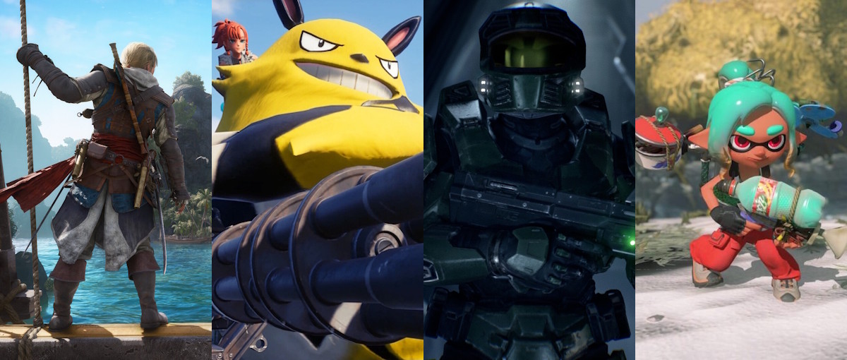 Los lanzamientos de julio: Halo Campaign Evolved, Assassin's Creed: Black Flag Resynced, Palworld y Splatoon Raiders