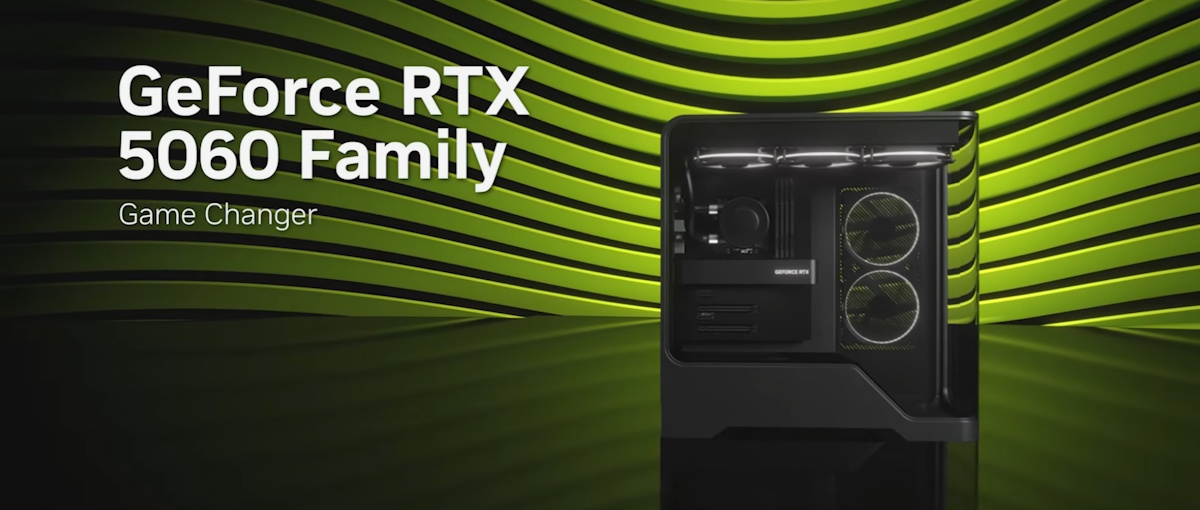 Nvidia lanzará la GeForce RTX 5060 para ordenadores de escritorio y portátiles el 19 de mayo