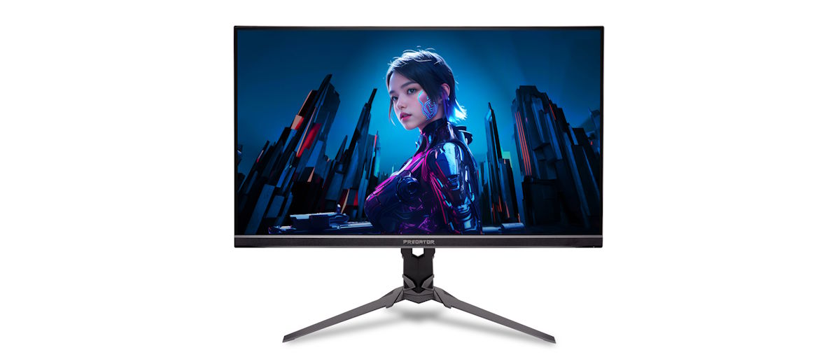 Acer presenta un monitor gaming FHD a 1.000 Hz que imita la luz natural