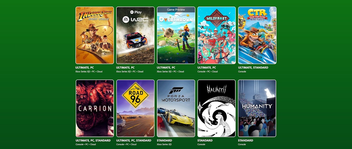 Indiana Jones y el Gran Círculo, Carrion, Wildfrost y EA Sports WRC entre las próximas novedades de Game Pass