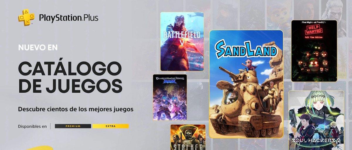 Sand Land, Soul Hackers 2 y la trilogía S.T.A.L.K.E.R. entre las nuevas incorporaciones al catálogo de PS Plus