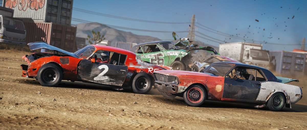 Wreckfest 2 iniciará su acceso anticipado para PC el 20 de marzo