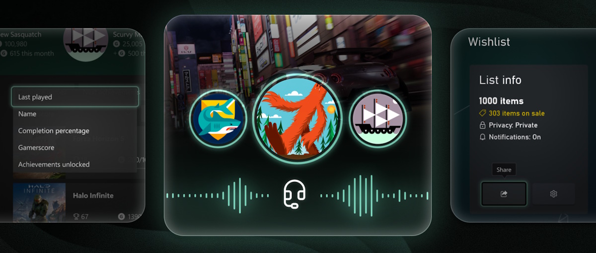 Xbox añadirá el chat de voz a los clips de juego y trabaja en sus propios logros Platino