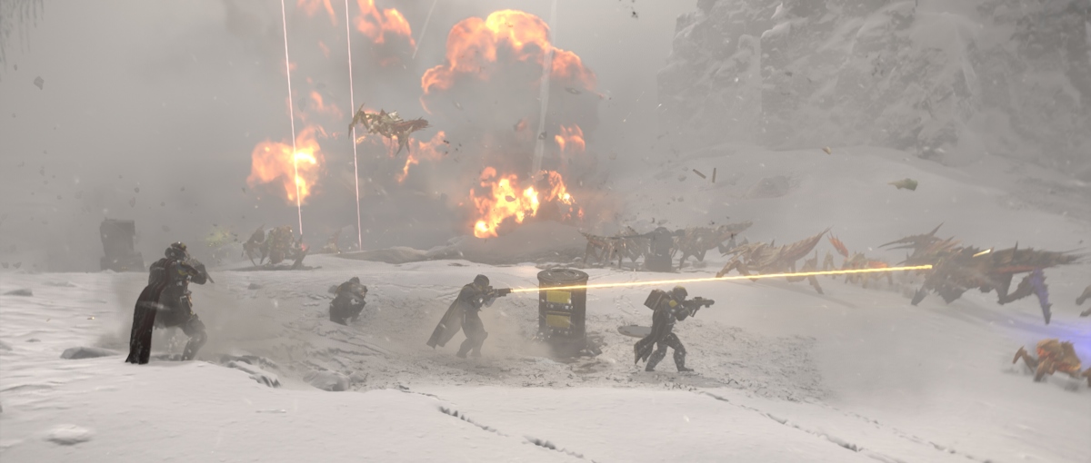 Helldivers II con 155.000 jugadores simultáneos es el mayor lanzamiento de PlayStation en Steam