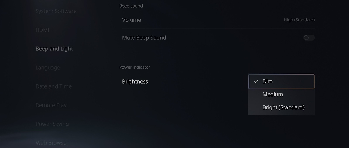 La nueva actualización de PS5 añade mejoras de sonido al DualSense y ajustes de brillo para el indicador de encendido