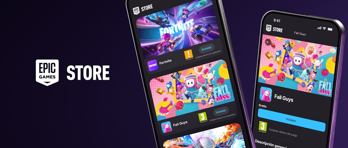 La Epic Games Store llega a dispositivos móviles iOS y Android con Fortnite, Fall Guys y Rocket League