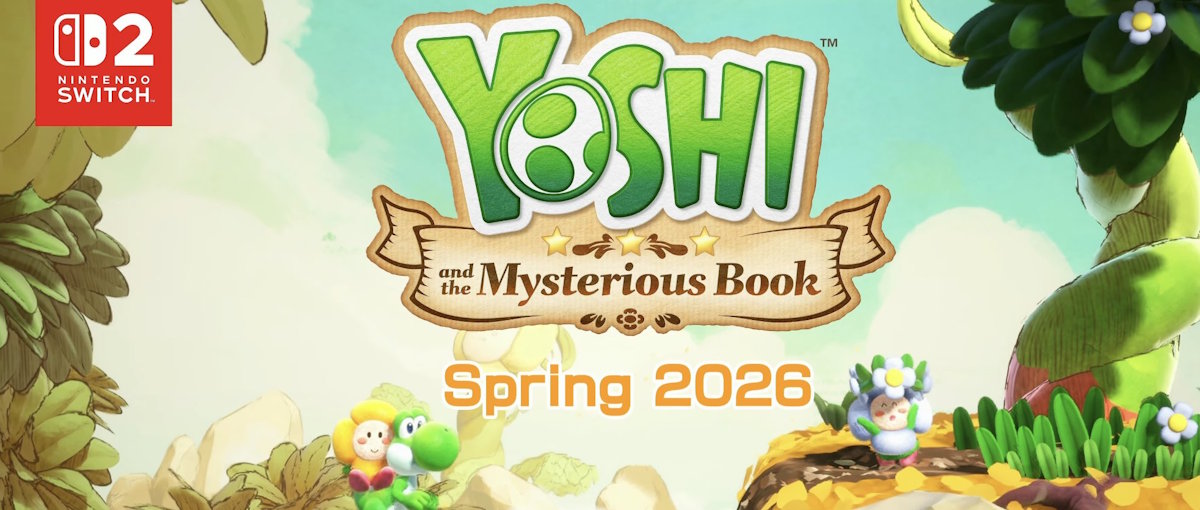 Anunciado Yoshi and the Mysterious Book para Switch 2