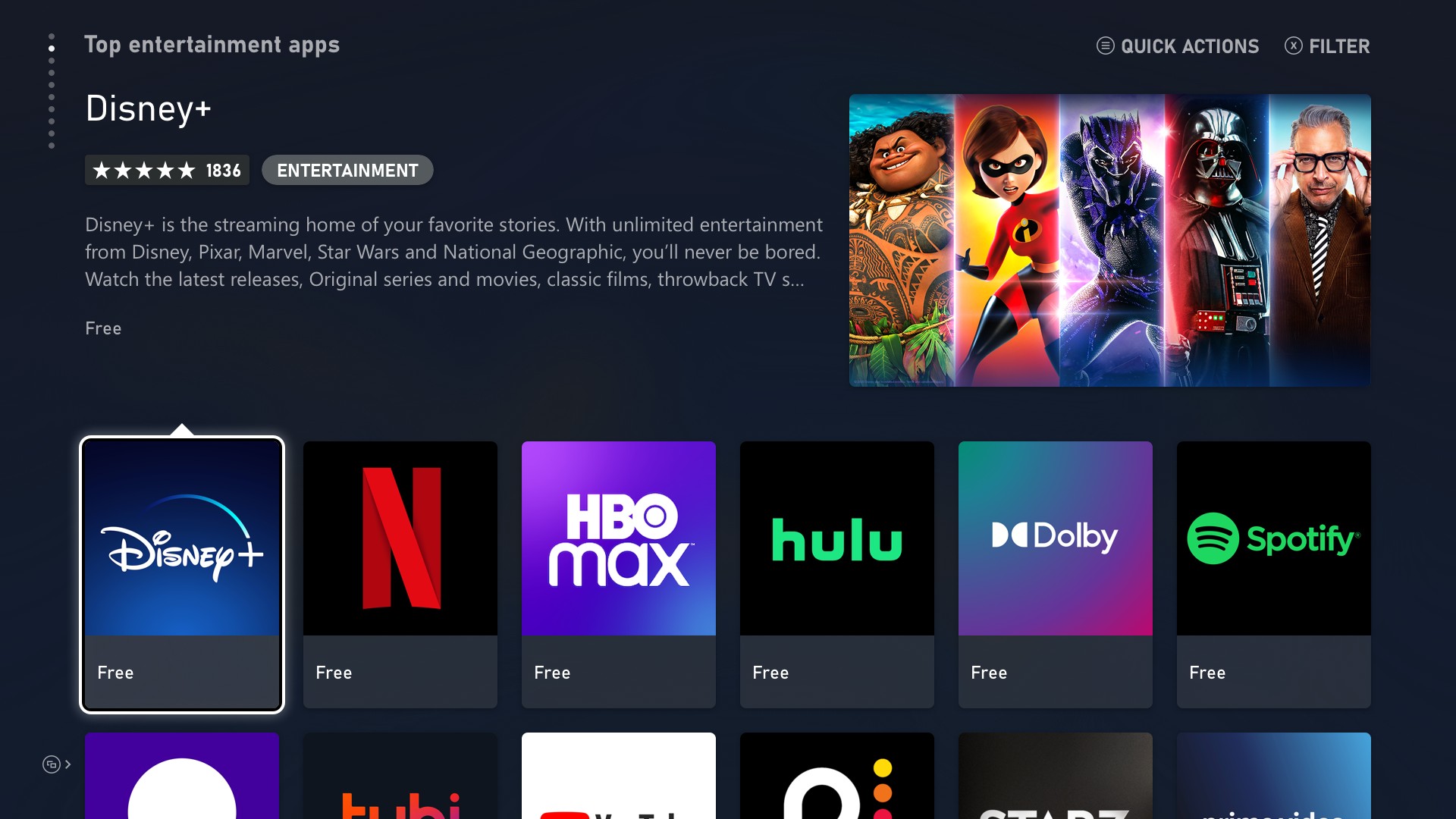 Xbox Series: apps de streaming disponibles (Netflix, Youtube, Twitch…)